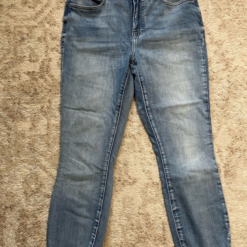 Maurices Light Blue Skinny Jeans